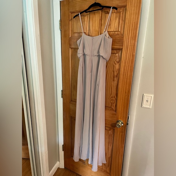 Birdy grey bridesmaid dress gwennie taupe size small worn 1 time and dry cleaned - Picture 4 of 5